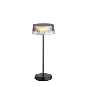 Outdoor table lamp black incl. LED with touch dimmer IP44 – Sammi